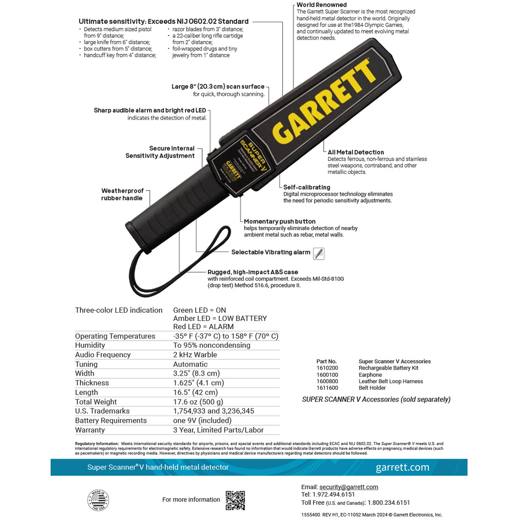 Super Scanner® V