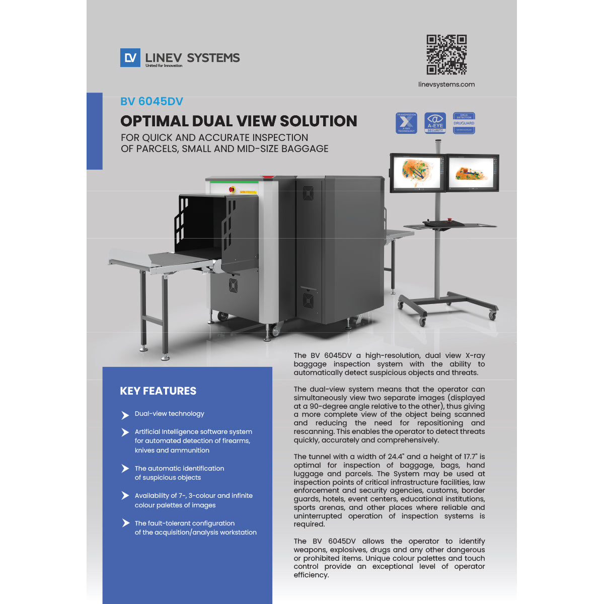 LINEV BV 6045DV DUAL VIEW