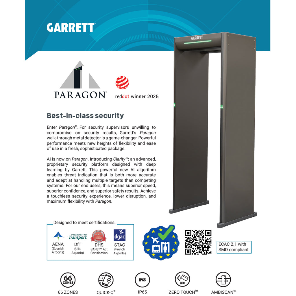 Paragon Walk-Through Metal Detector