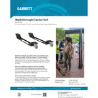 Garrett Walk-Through Caster Set