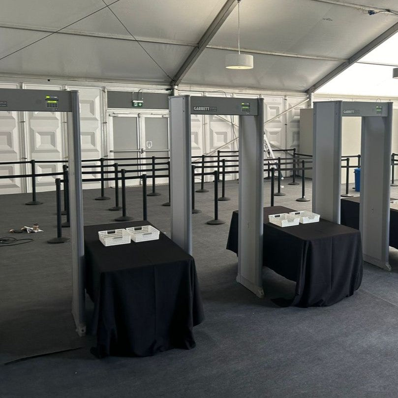 Walk-Through Metal Detector Hire: Short & Long Term