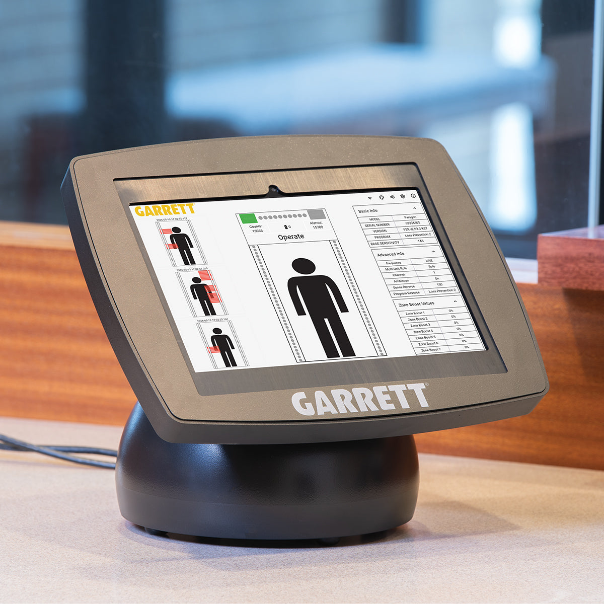 Garrett SecureFlow Kiosk